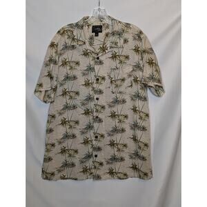 STEVE & BARRY'S- tropical button up shirt Mens Medium